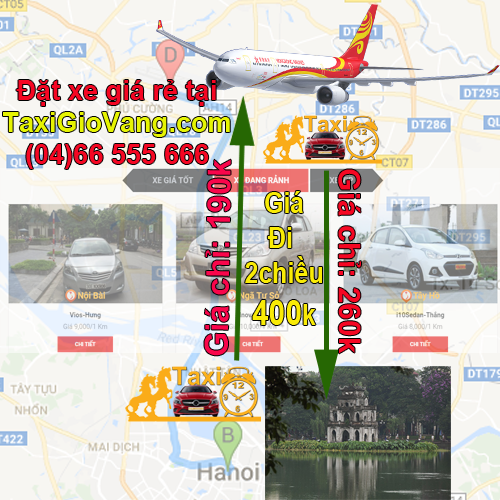 Giá Xe Taxi 5 Chỗ Hà Nội Đi Sân Bay Nội Bài Trọn Gói